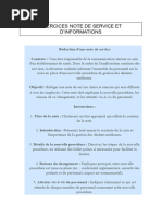 Modèle de note d'information efficace | PDF | Informations | Business