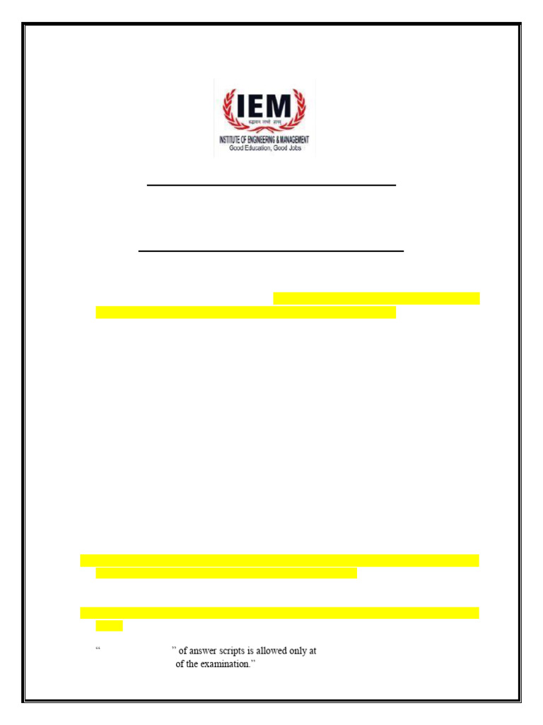 Exam Conduct Guidelines for December 2024 | PDF