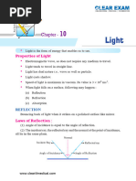 Class - 10, Cbse, Chapter - Light | PDF