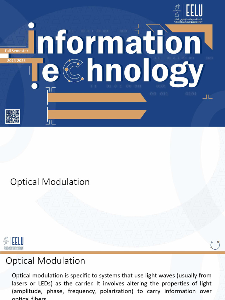 Lec. 04 | PDF | Modulation | Wavelength Division Multiplexing