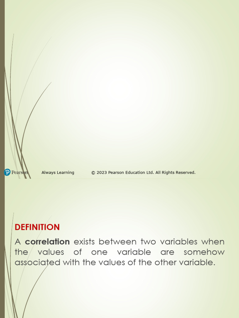 Understanding Correlation Coefficients | PDF | Multivariate Statistics ...