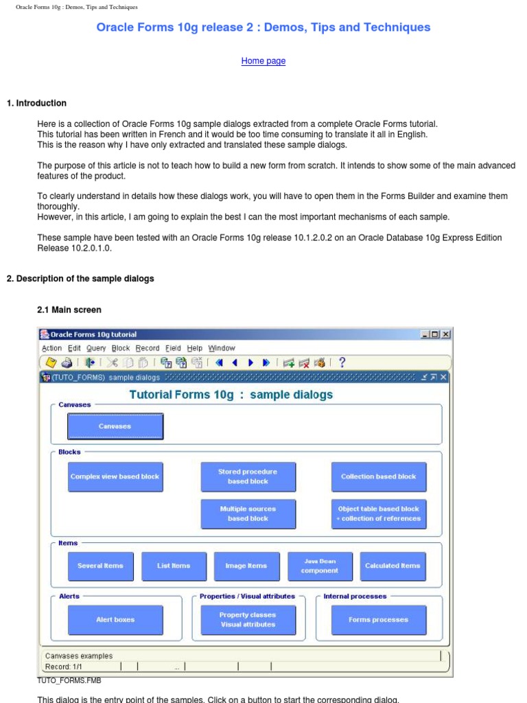 Tutoforms 10 G | PDF