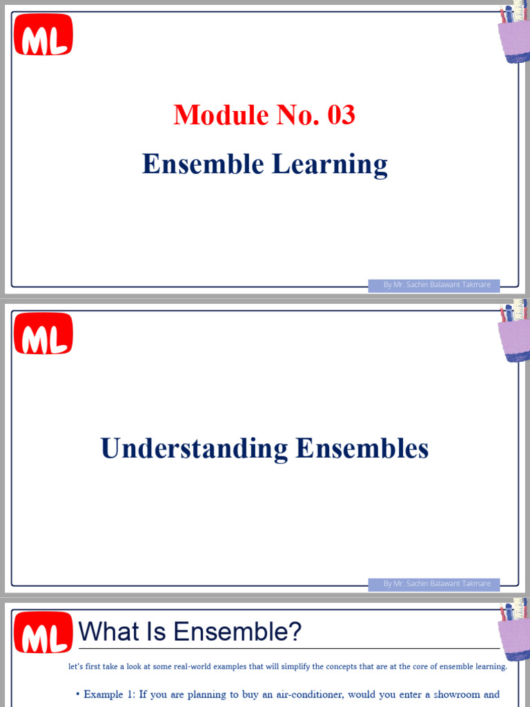 ML Module No 03.Pptx | PDF | Cross Validation (Statistics) | Machine ...