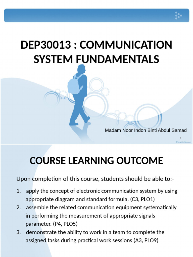 Communication System Basics | PDF | Duplex (Telecommunications ...