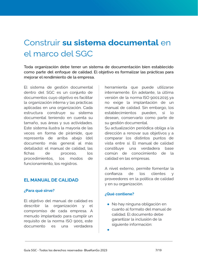 ES Guide SMQ 2023 (1) - 7 | PDF | Calidad (comercial) | Gestión de ...