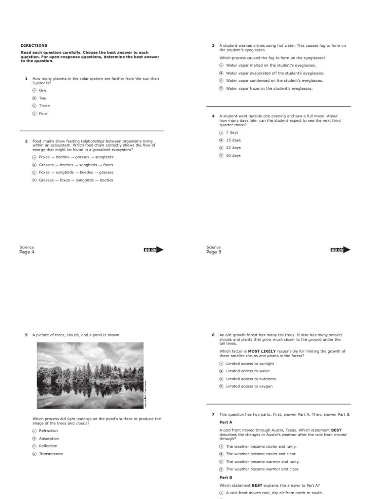 5TH GRADE SCIENCE ASSESSMENT PDF visual data 7