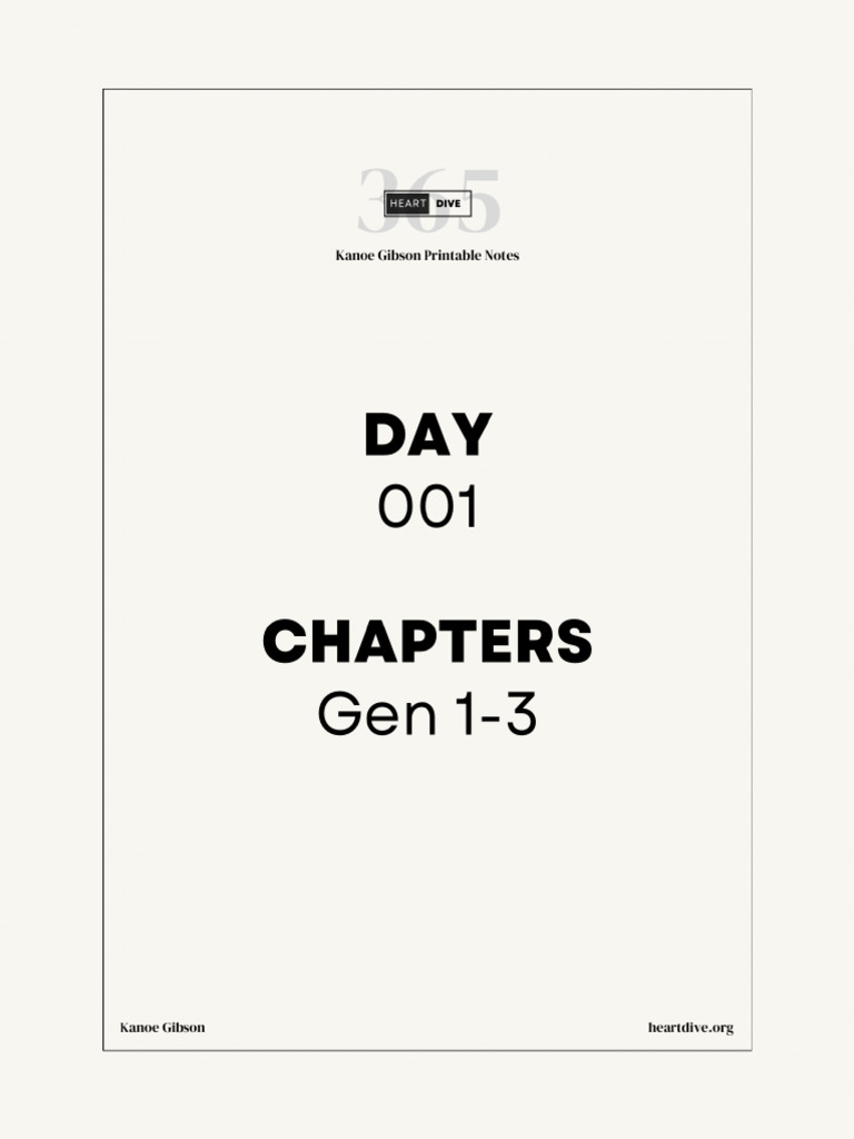 HD Day 1 | PDF