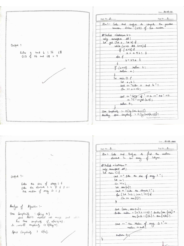 DAA Practical | PDF