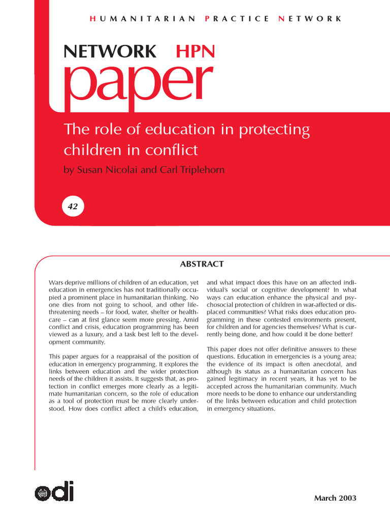 Paper: Network | PDF | International Criminal Court | Children's Rights