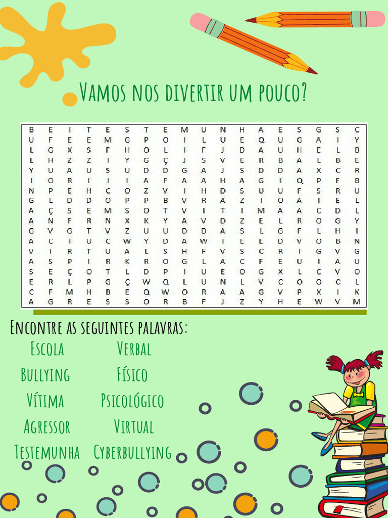 Atividades sobre Bullying e Cyberbullying | PDF