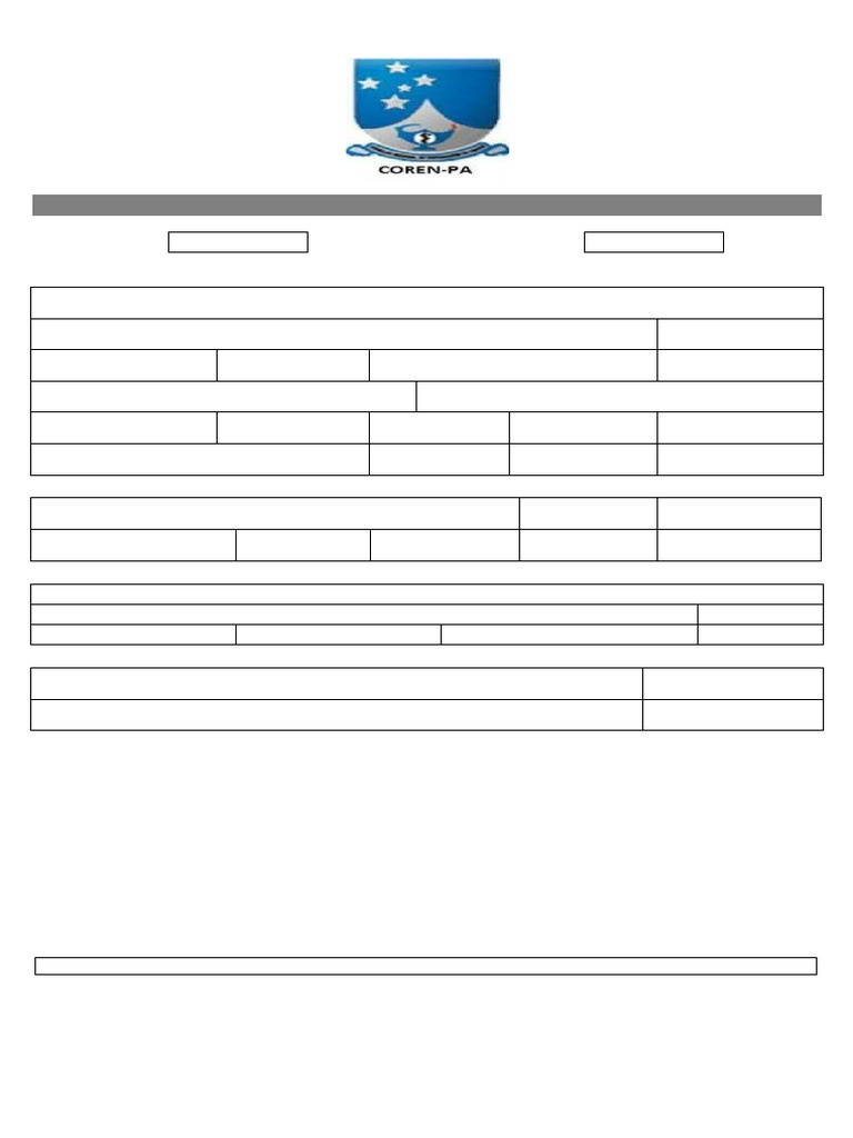 Inscrição no COREN-PA: Técnico de Enfermagem | PDF