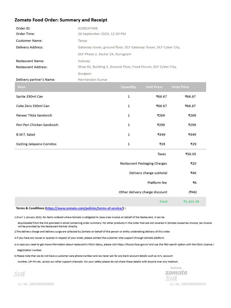 Order Id 6208147498 1 Pdf