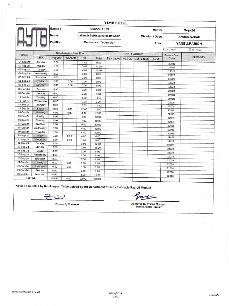 Aytb rabigh timesheets september 2024 1 pdf