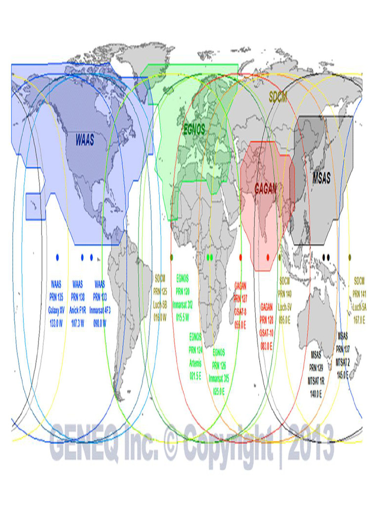 Fugro SBAS Coverage Map | PDF