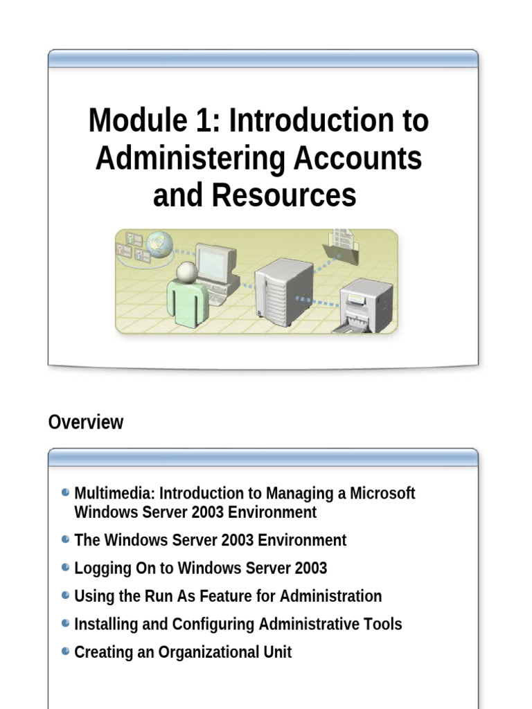 2273b_01 | PDF | Active Directory | Microsoft Windows