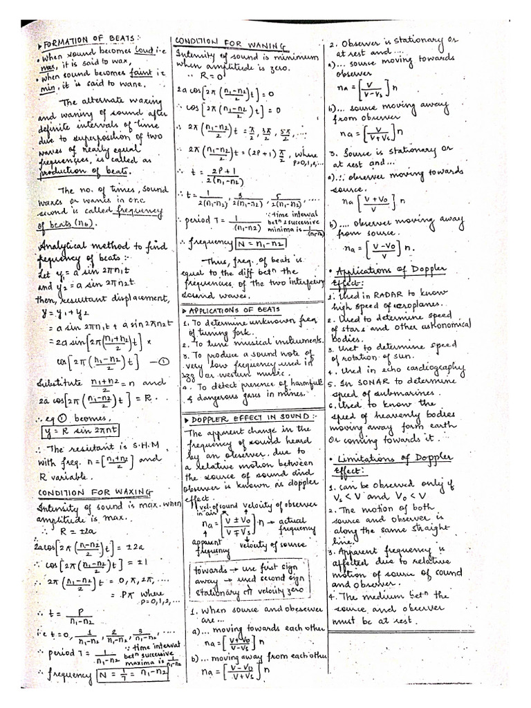 Superposition of Wave PDF | PDF