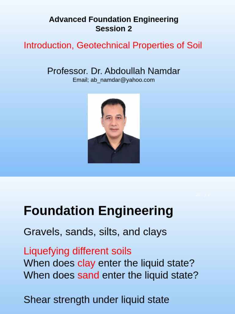 Geotechnical Properties of Soil Analysis | PDF | Deformation ...