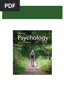 Full download Myers'' Psychology for AP Teacher''s Edition Wei Zhi pdf docx