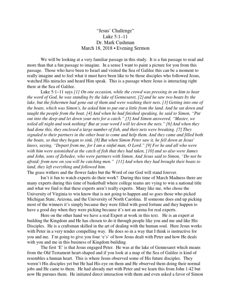 142410_3-18-18_pm | PDF | Jesus | Saint Peter