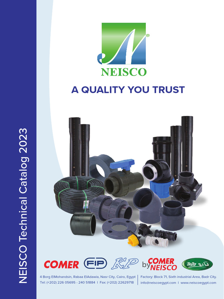 NEISCO 2023 Technical Catalog Overview | PDF | Valve | Pipe (Fluid ...