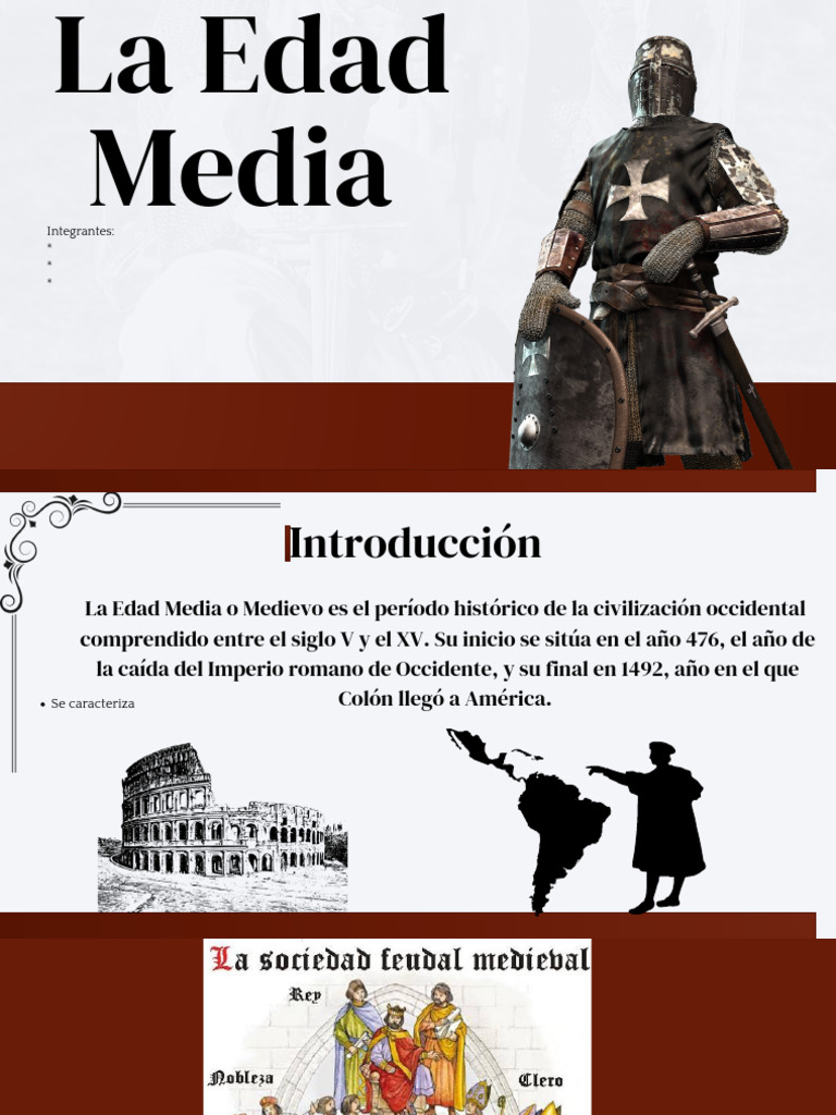 Características de la Edad Media | PDF | Edades medias