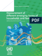 Measurement of Emerging Forms of Families and Households