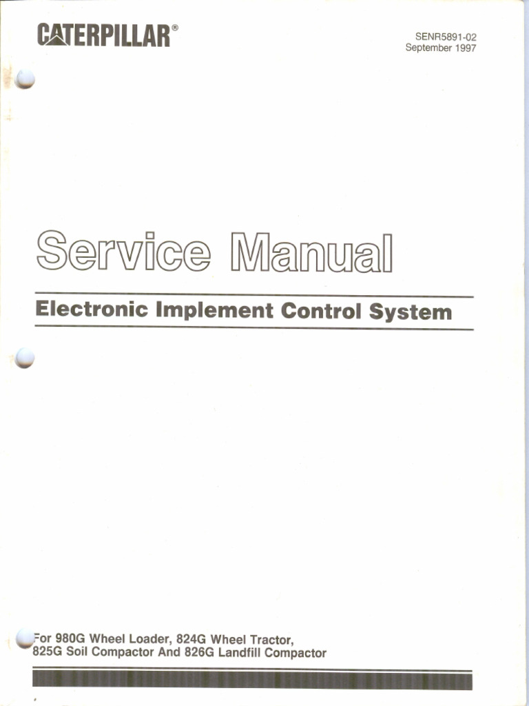 Manual 825G 826G | PDF
