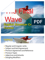The Final Wave - English Grammar Crash Course