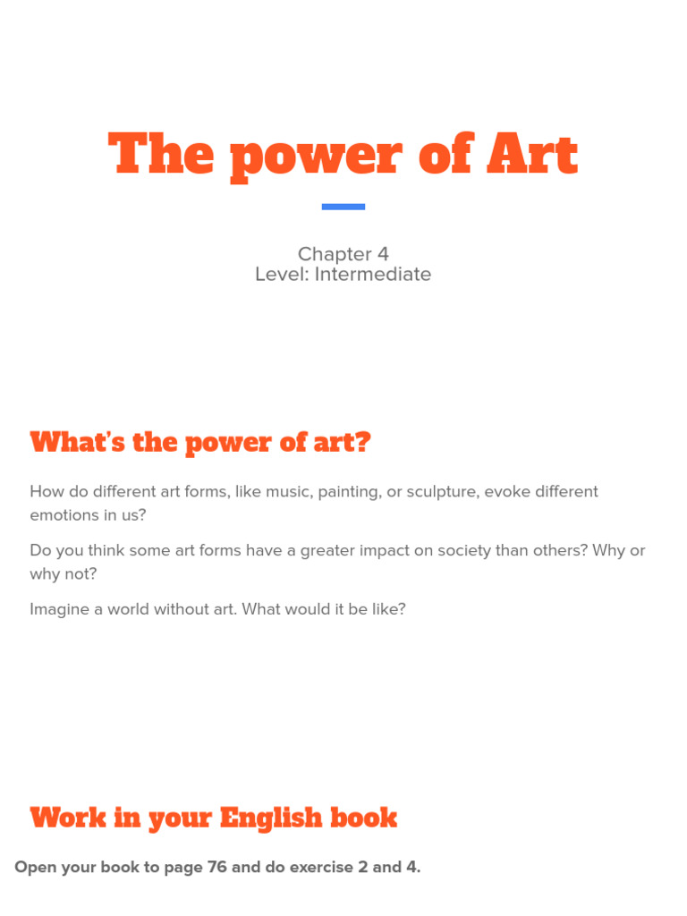 Exploring the Power of Art and Animation | PDF