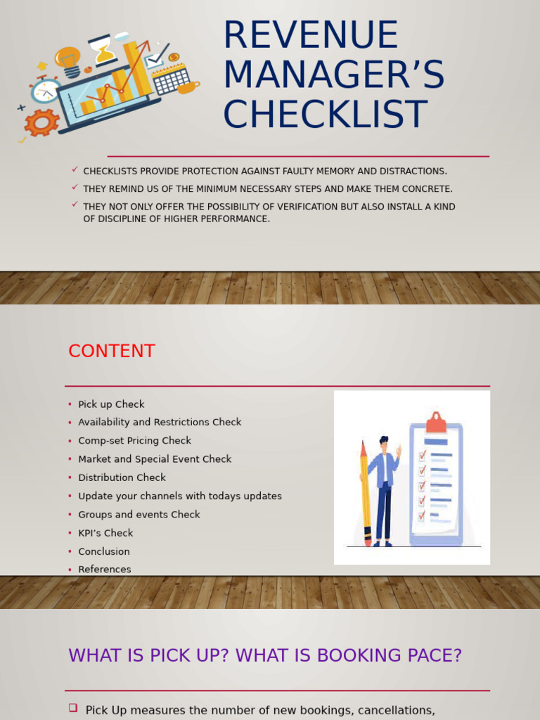 Hotel Revenue Management Checklist | PDF | Hilton Worldwide | Business ...