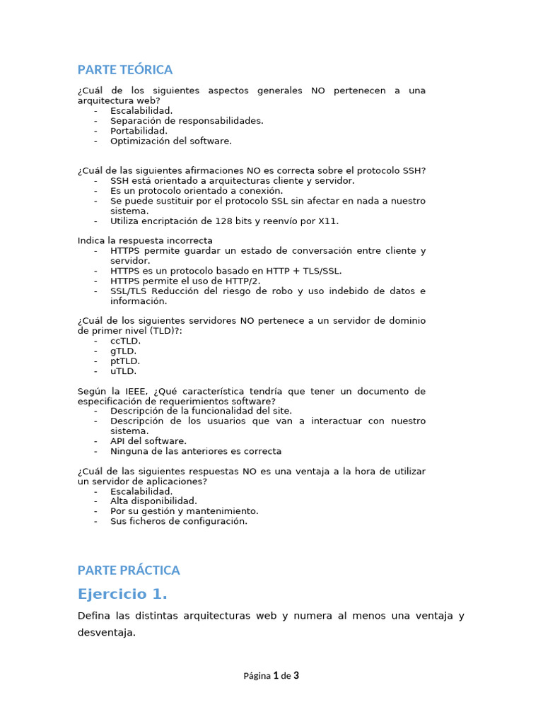 Arquitectura Web y Protocolo SSH | PDF | Transport Layer Security ...