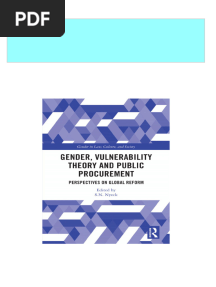 Instant ebooks textbook Gender, Vulnerability Theory and Public Procurement: Perspectives on Global Reform 1st Edition S.N. Nyeck download all chapters