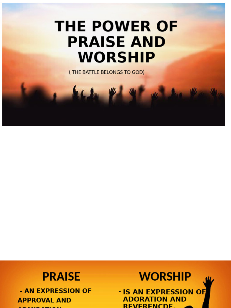 The Power of Praise and Worship | PDF | Kingdom Of Judah | Books Of The ...