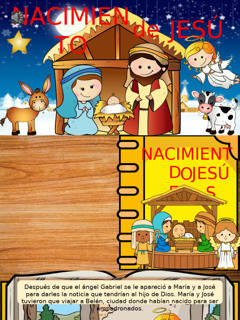 Nacimiento de Jesús: Historia y Juego | PDF
