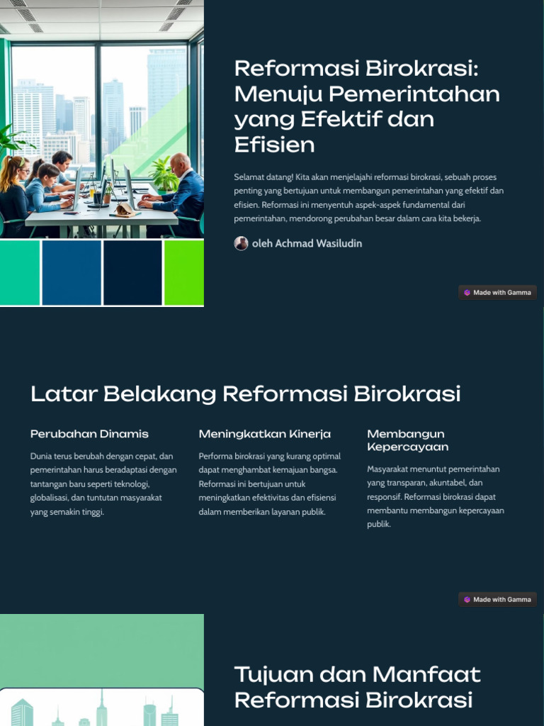 Reformasi Birokrasi: Jalan Panjang Menuju Pemerintahan Efektif – Misi Krusial untuk Indonesia yang Lebih Baik