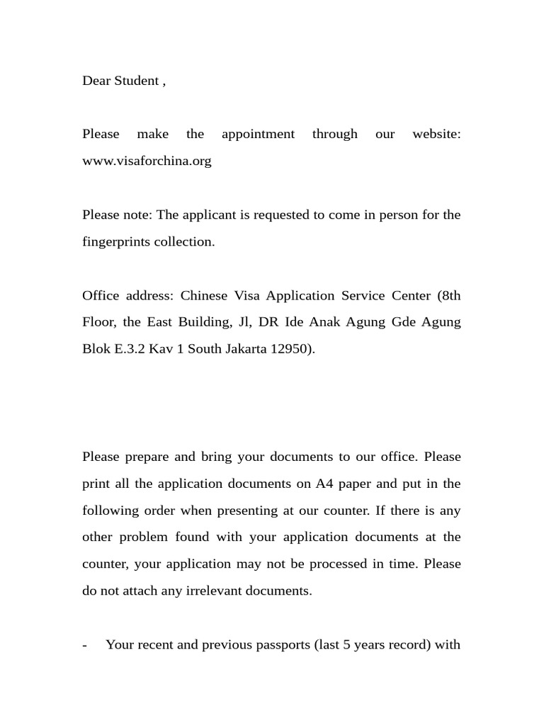 How to Apply for Visa and Health Code | PDF