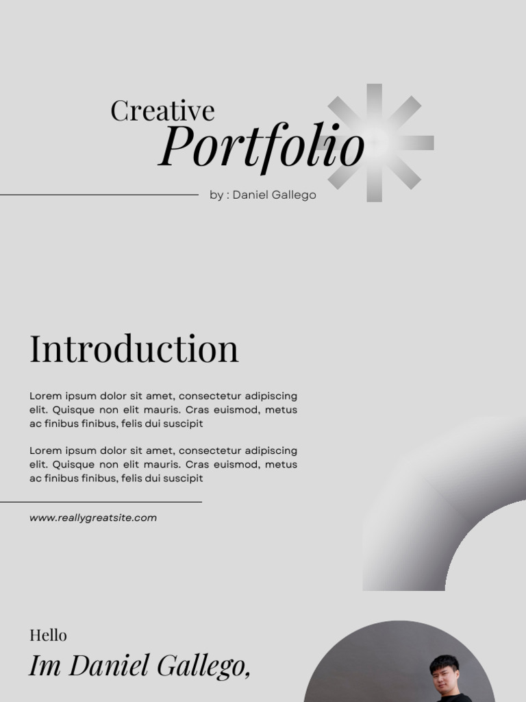 Daniel Gallego's Creative Portfolio | PDF