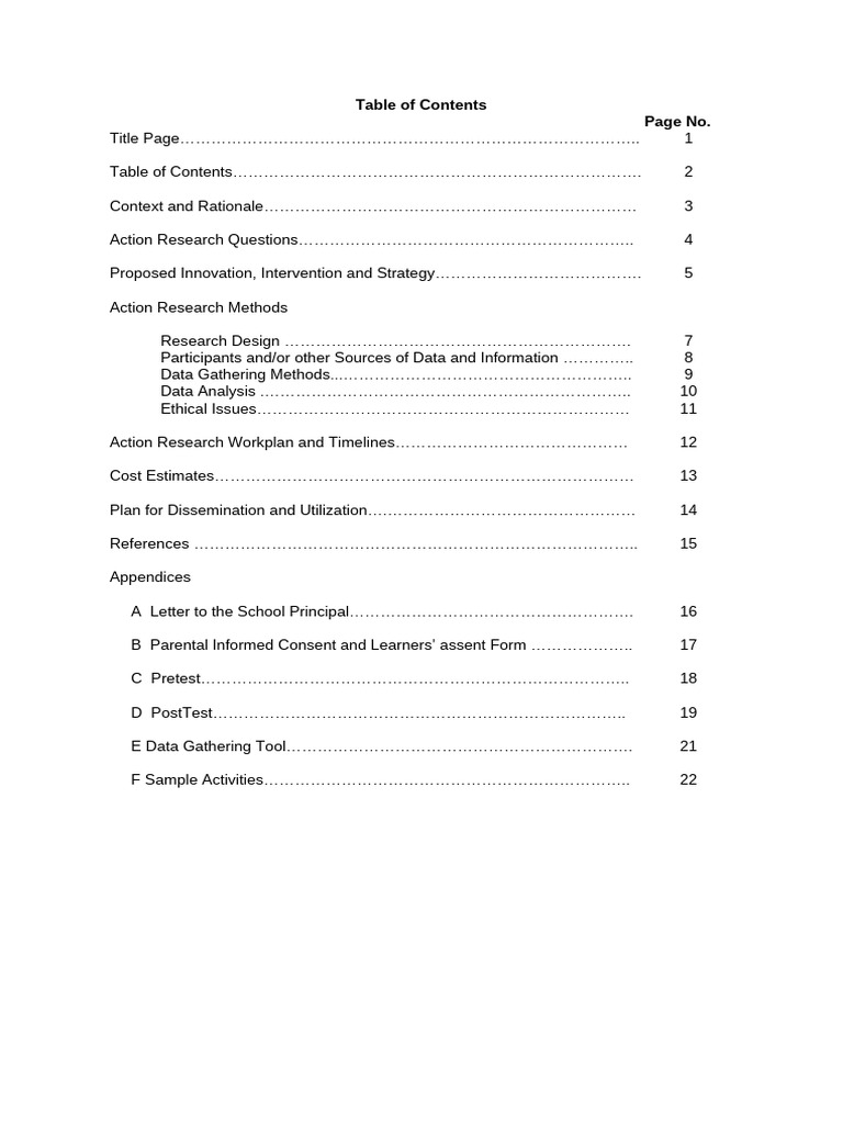 Action Research Framework and Methods | PDF