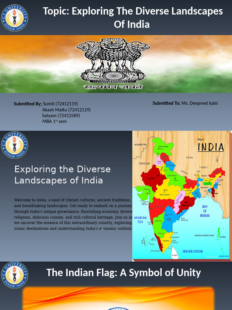 ppt on india sumit akash satyam | PDF