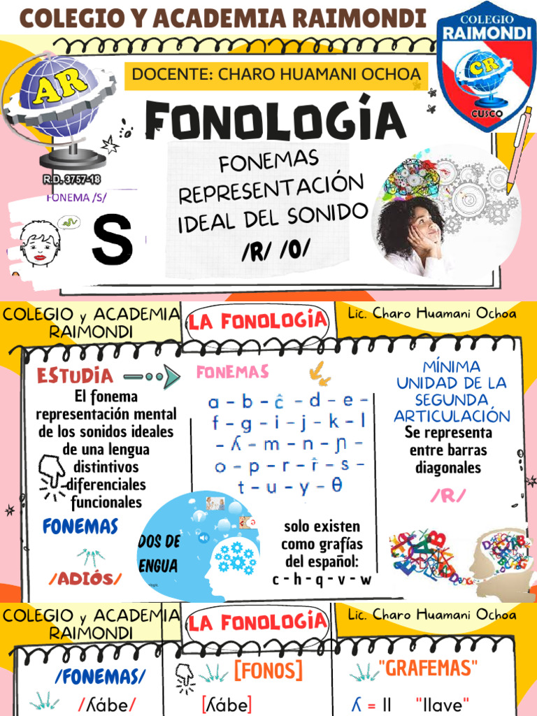 Fonología y Fonemas en Español | PDF | Lingüística | Voz humana