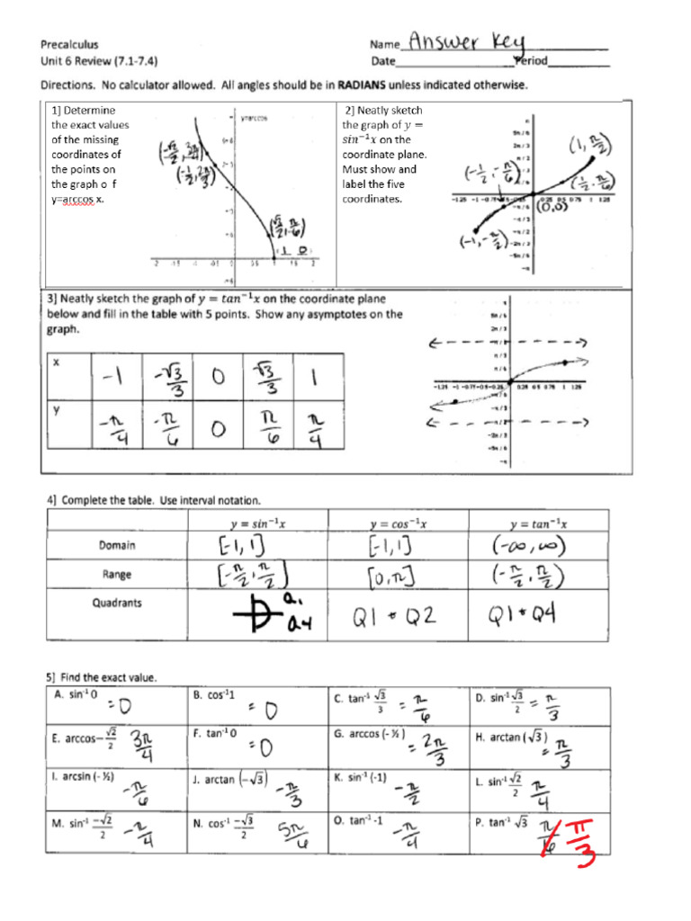 Unit+4+Review+PC+(key) | PDF