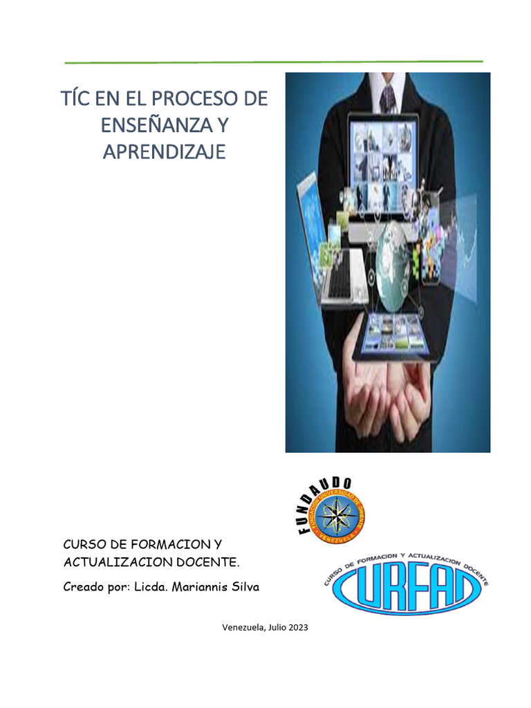 TIC en la Educación: Formación Docente 2023 | PDF | Enseñando | Aprendizaje