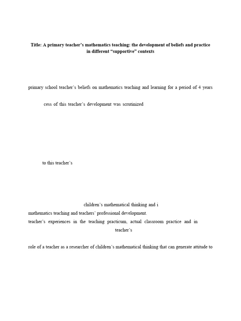 Sample Article