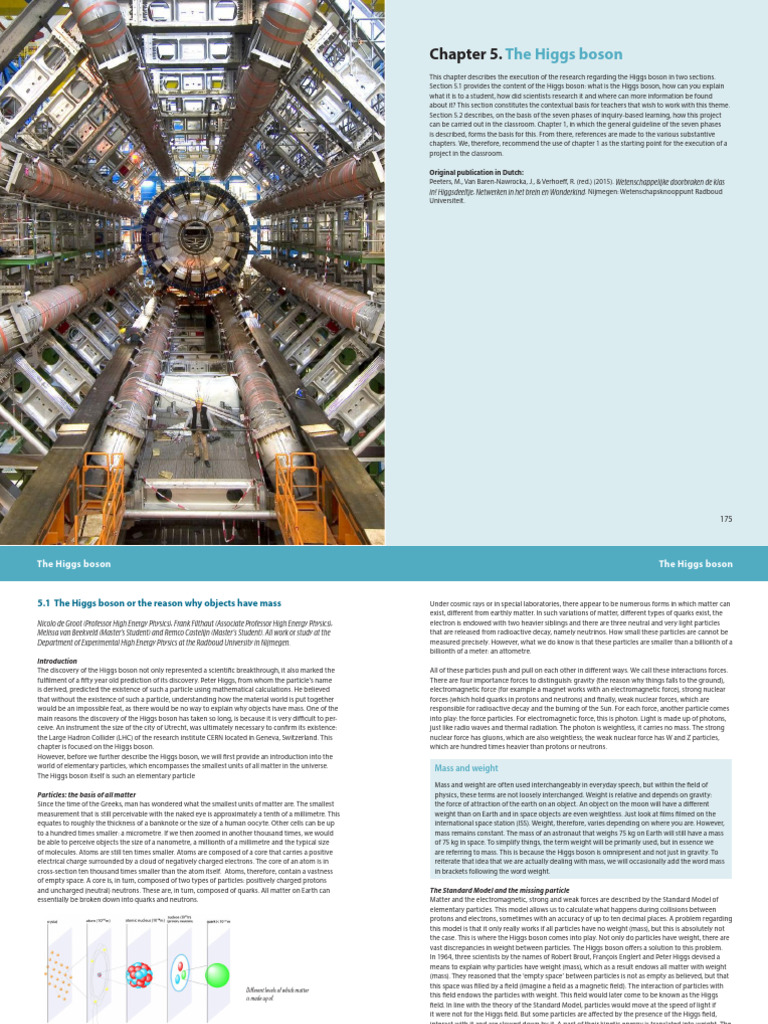 The Higgs Boson | PDF | Elementary Particle | Higgs Boson