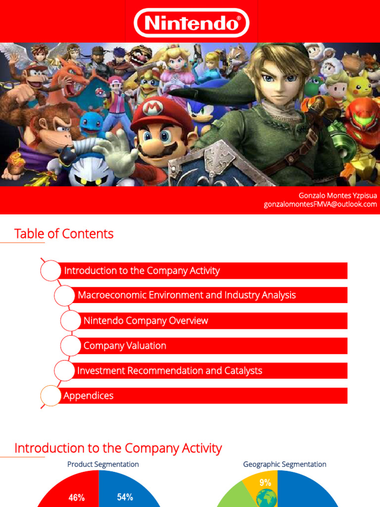 Nintendo - Presentation - Compressed | PDF | Video Game Consoles ...