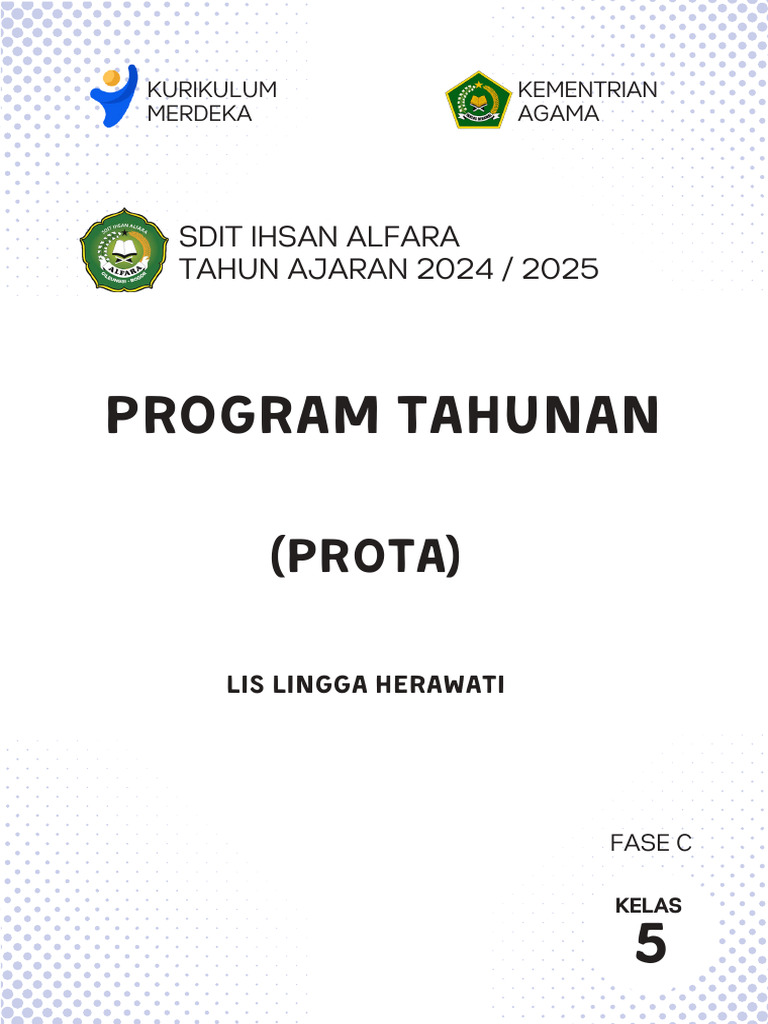 Kurikulum Merdeka SDIT Ihsan Al-Fara | PDF