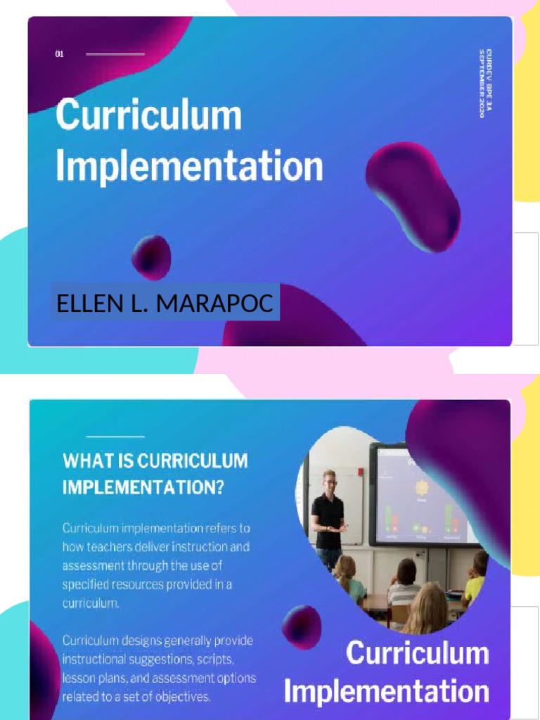Importance of Teachers in Curriculum Implementation | PDF | Educational ...