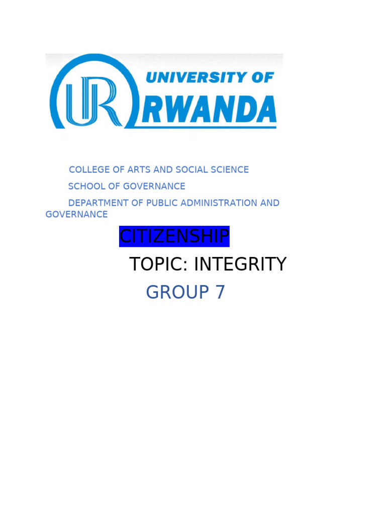 Kings of Rwanda: A Historical Overview | PDF | Integrity | Mental Health