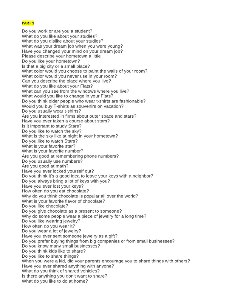 Engaging Questions for Conversations | PDF | News | Consumerism