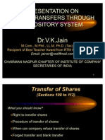 Transfer of Share As Per Indian Company Law